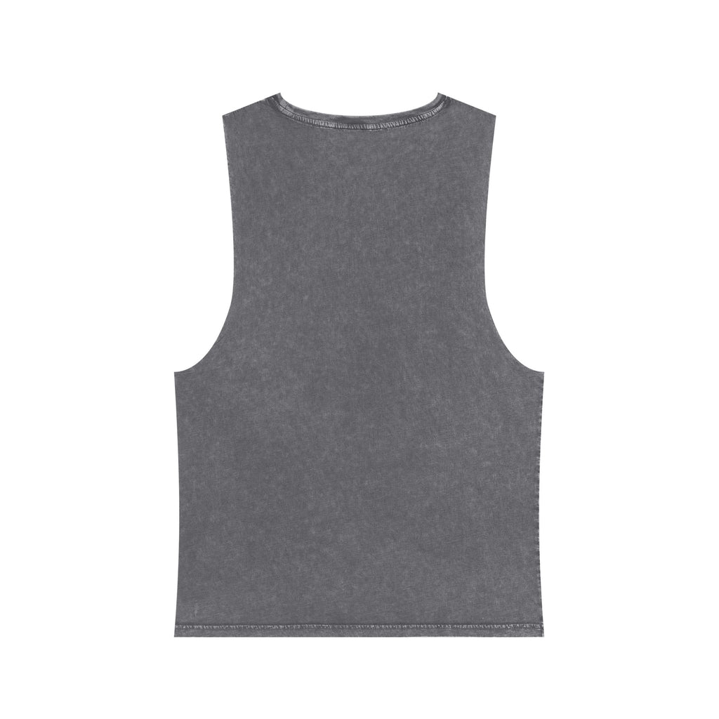 Gym Baddie Stonewash Tank Top — Vintage Workout Muscle Tank