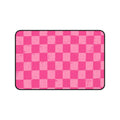ARZA PRETTY Pink Checkerboard DeskMat
