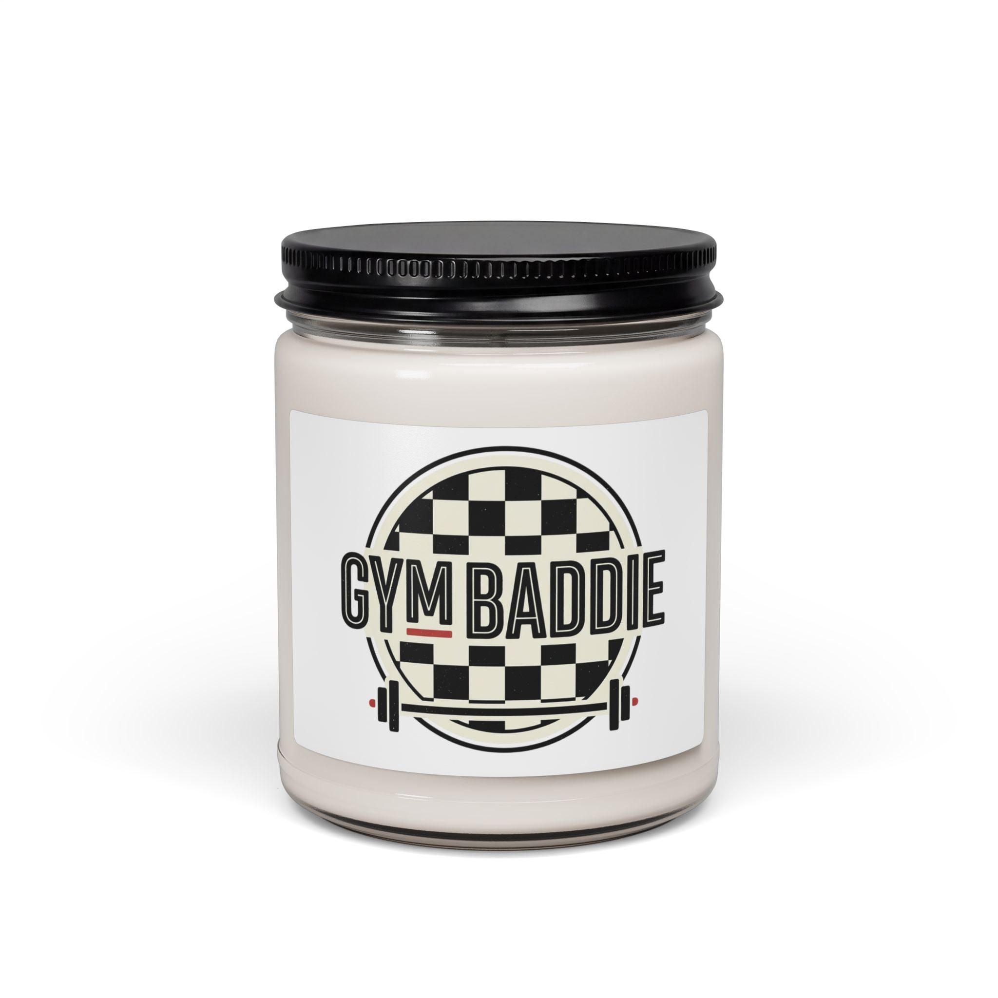 Gym Baddie Scented Soy Candle — 9oz Motivational Fitness Candle