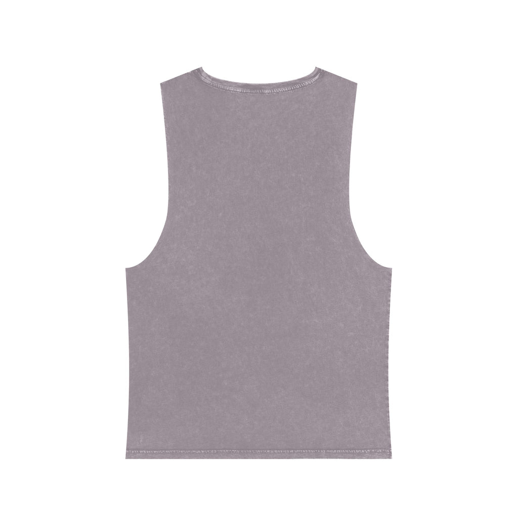 Gym Baddie Stonewash Tank Top — Vintage Workout Muscle Tank