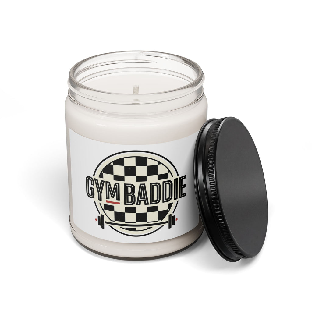 Gym Baddie Scented Soy Candle — 9oz Motivational Fitness Candle