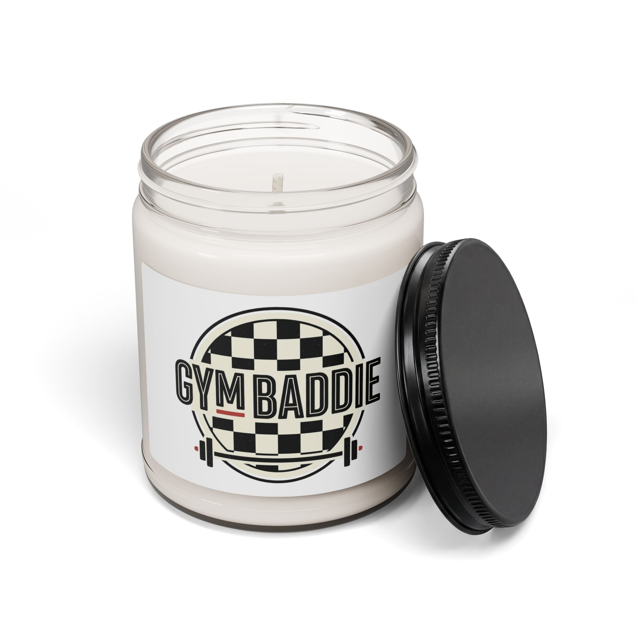 Gym Baddie Scented Soy Candle — 9oz Motivational Fitness Candle