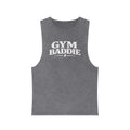 Gym Baddie Stonewash Tank Top — Vintage Workout Muscle Tank