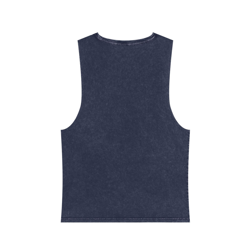 Gym Baddie Stonewash Tank Top — Vintage Workout Muscle Tank