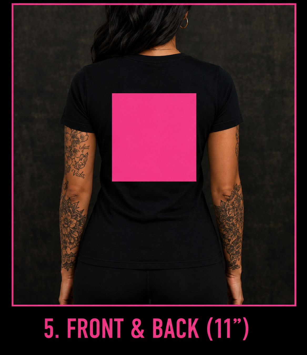 Custom Araiza T (FRONT AND BACK 11")