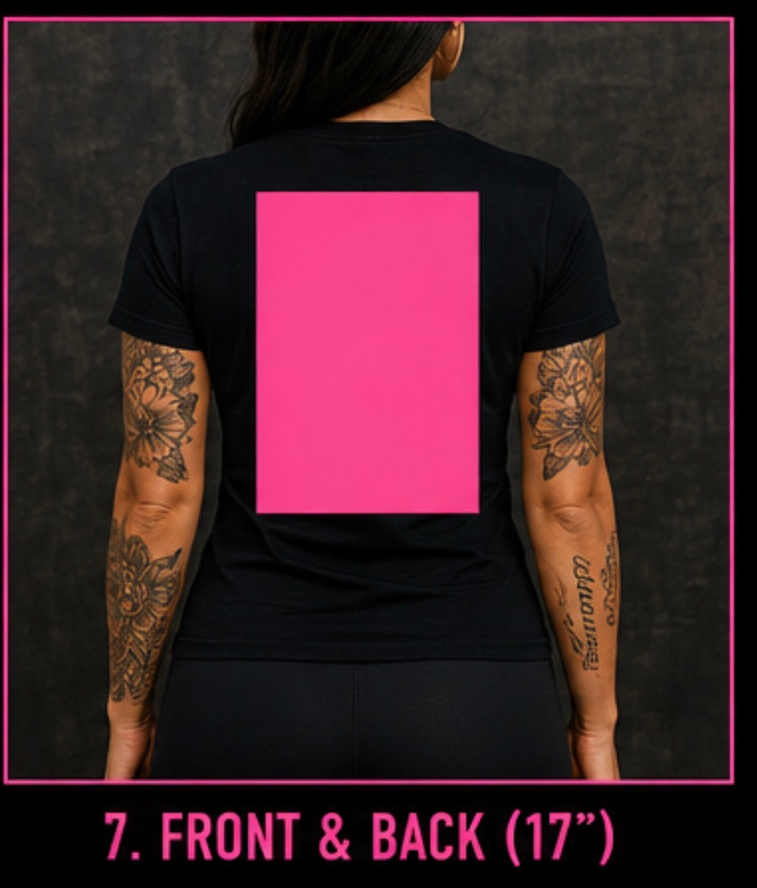 Custom Araiza T (FRONT AND BACK 17)